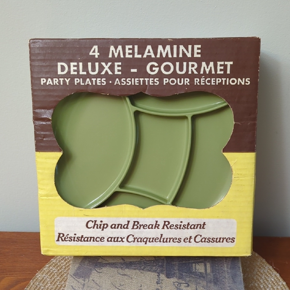 Melamine Party Plates Set